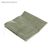 Мешок полипропиленовый 55&times;105 см, для строительного мусора, зеленый, 50 кг