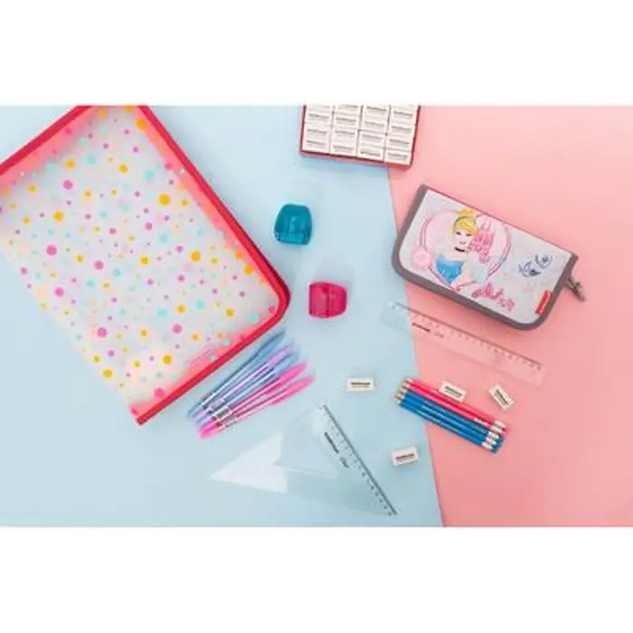 Ручка шариковая ErichKrause R-301 Spring Stick, узел 0.7 мм, чернила синие, длина линии письма 1000 метров, МИКС