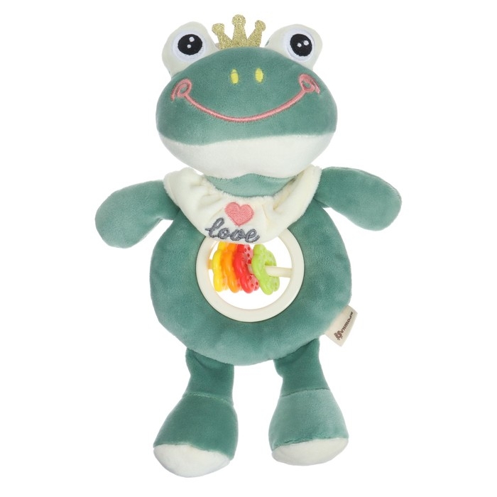 Игрушка-погремушка мягкая &laquo;Лягушастик&raquo;, Крошка Я