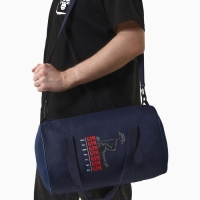 Сумка спортивная мужская, TEXTURA, маленький размер, цвет синий