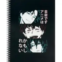 Компл тетр из 2шт А4 на гребне 96л кл Аниме Art.Комикс, мел карт+твин-лак, офсет (9944261)