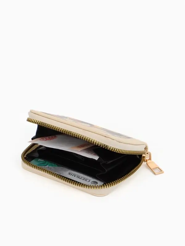 Кошелек дет 07-01-01 Июнь2548 кот, 8,5*2,5*10,5 см, 2 отд+отд/молн, д/карт, белый