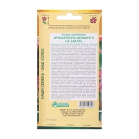 Семена цветов Астра китайская "Хризантелла Фламинго на Закате", 5 шт