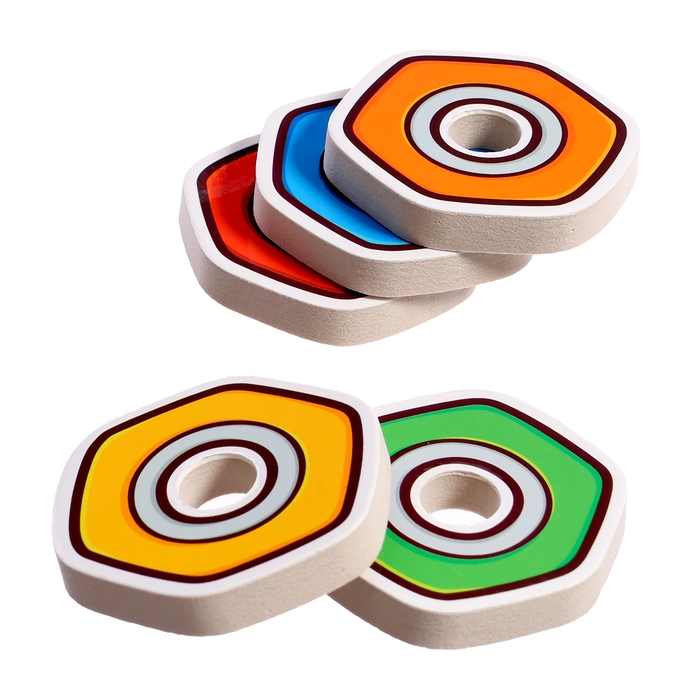 Развивающий набор &laquo;Собери колечки&raquo;, 3+