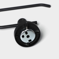 Держатель для туалетной бумаги St&ouml;lz loft, серия basic, цвет чёрный