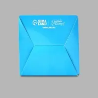 Коробка для капкейков, кондитерская упаковка, 1 ячейка &laquo;Голубой градиент&raquo;, 9 х 9 х 11 см