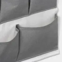 Органайзер подвесной с карманами LaDom, 7 отделения, 50&times;38 см, серый