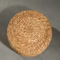 Пуфик 40х40х20 см, водный гиацинт