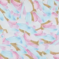 Бумага упаковочная глянцевая &laquo;Нежные мазки красок&raquo;, 100х70 см