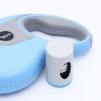 Рулетка DIIL, 8 м, до 50 кг, лента, прорезиненная ручка, голубая с серым