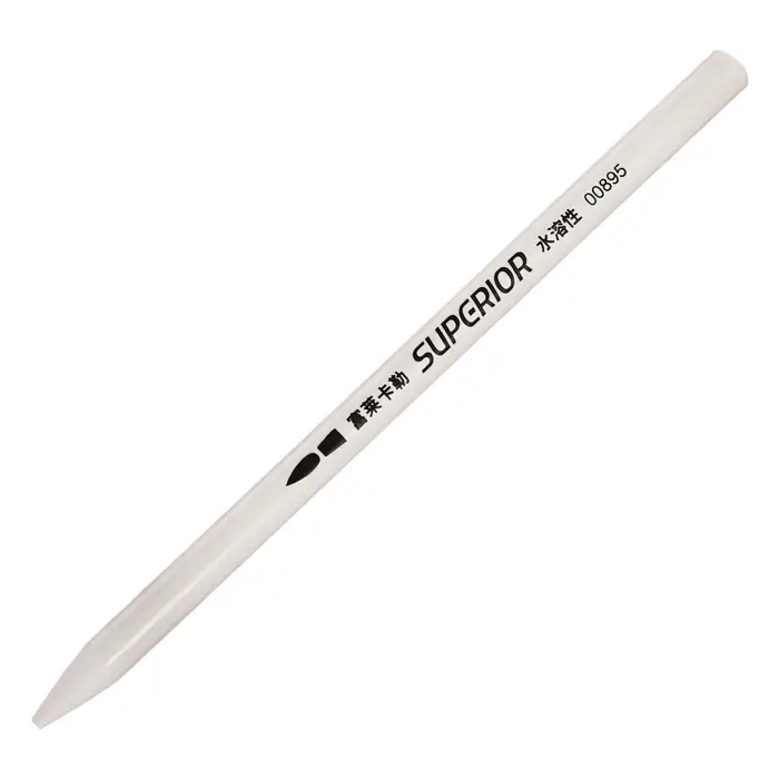 Карандаш цельнографитный WWP-1, белый