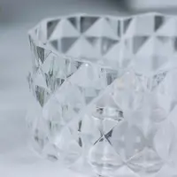 Светодиодная свеча LED "Свеча в сердце" от батареек 3хLR1130, прозрачный 6,7х6,5х3,8 см