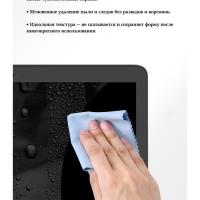 Набор чистящий для экранов, салфетка, спрей 200 мл