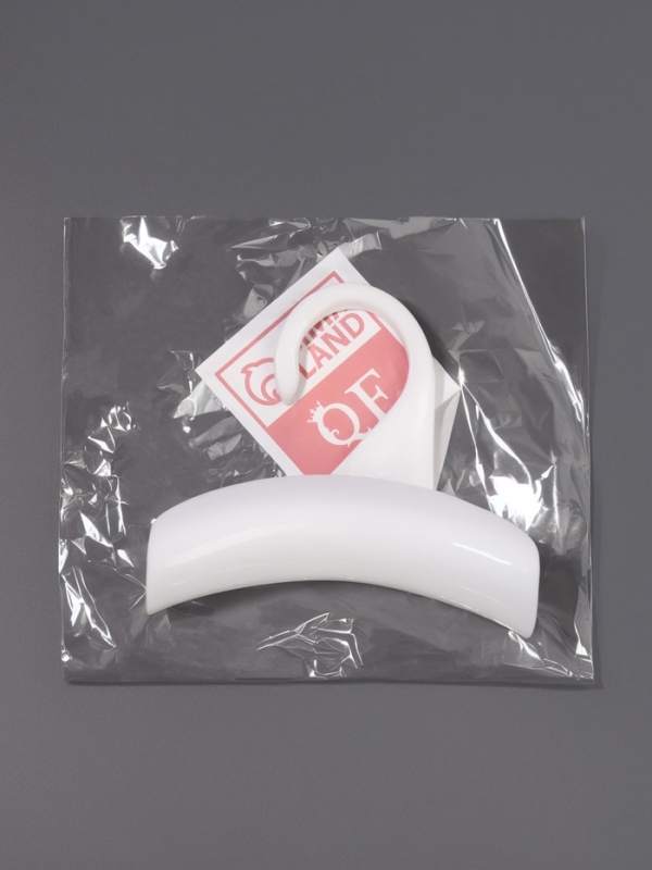 Крючок для сумки и зонта, 10&times;9 см, белый