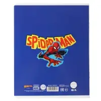 Тетрадь в линейку 18 листов, 5 видов МИКС, обложка мелованный картон, &laquo;Человек-паук&raquo;