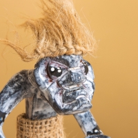 Сувенир &laquo;Абориген теннисист&raquo;, 10&times;8&times;17 +/- 1 см, дерево