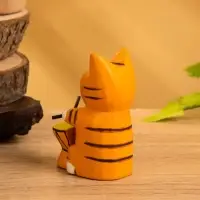 Сувенир &laquo;Кот барабанщик&raquo;, 3.5&times;5.5&times;8 см, дерево, МИКС