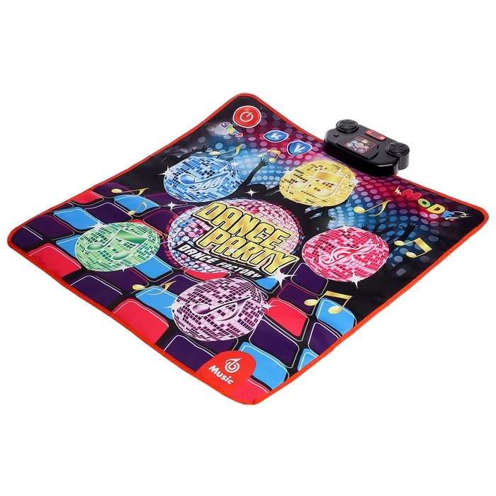 Музыкальный коврик &laquo;Для танцев&raquo;, 90 &times; 90 см, 3+