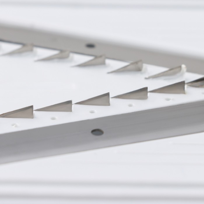 Овощерезка - шинковка Доляна &laquo;Смарти&raquo;, 3 сменных насадки, пушер, цвет белый