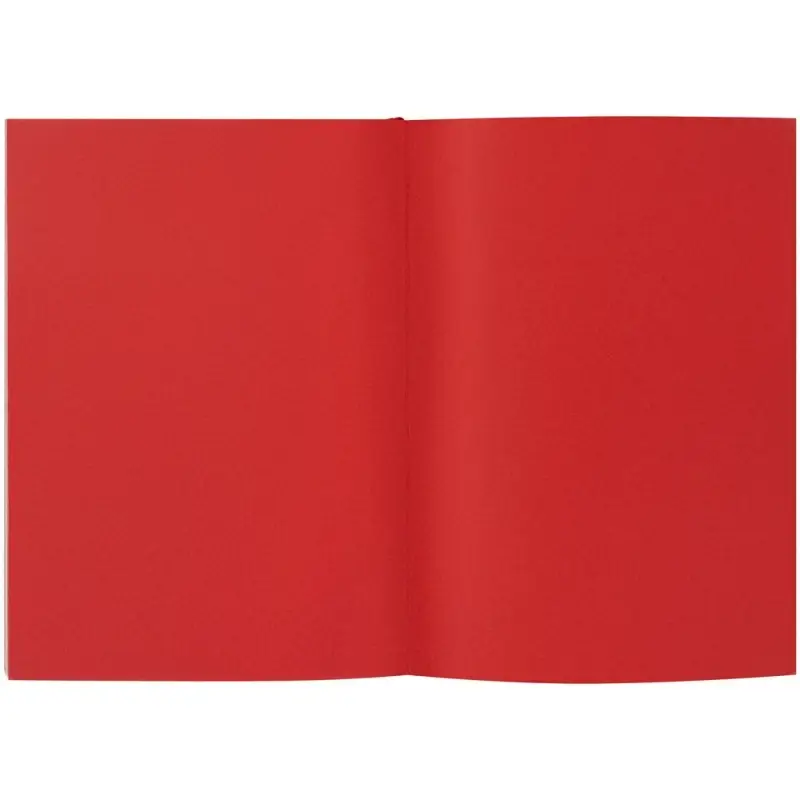 Ежедневник Flat, недатированный, красный