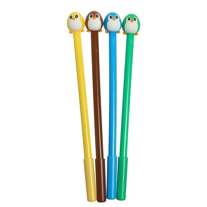 Ручка - прикол гелевая &laquo;Пингвин&raquo;, МИКС