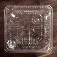 Контейнер одноразовый с неразъёмной крышкой ИП-9 А, пластик, 350 мл, 13&times;13&times;7.5 см, прозрачный