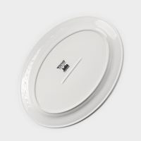 Блюдо фарфоровое овальное Wilmax &laquo;Юлия Высоцкая&raquo;, 36&times;25,5 см, цвет белый