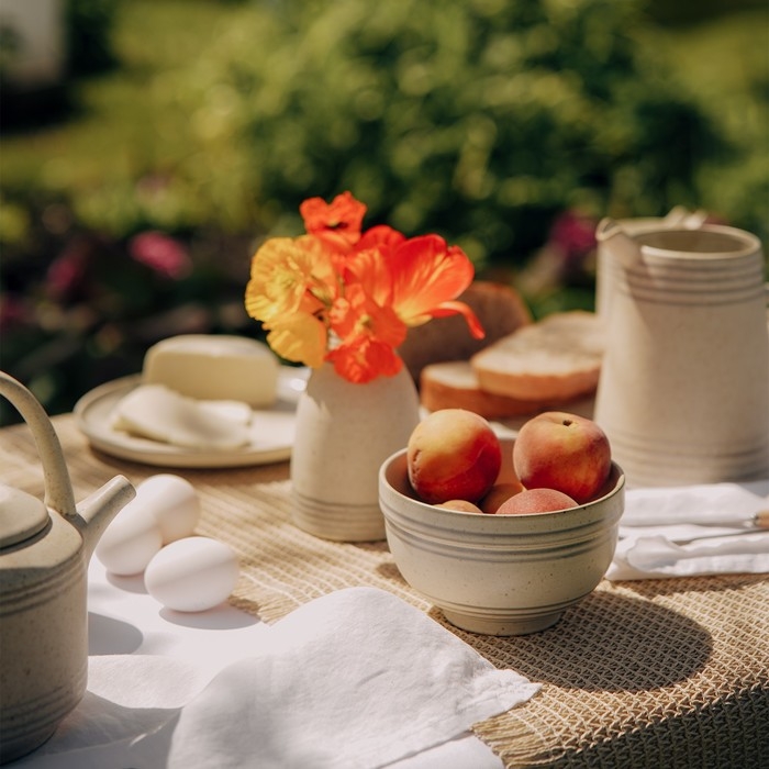 Салатник керамический SL Home &laquo;Райяс&raquo;, 800 мл, d=14,5 см, цвет бежевый