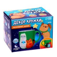 Набор для декора кружки полимерной глиной &laquo;Котики&raquo;