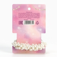 Резинка для волос новогодняя &laquo;Самая милая&raquo; на Новый год, d = 5 см