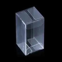 Складная прозрачная коробка из PVC, для упаковки подарков, 3&times;3&times;6 см