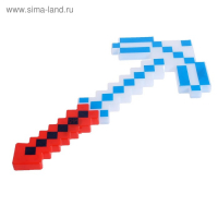 Кирка &laquo;Крафт&raquo;, световые и звуковые эффекты, работает от батареек, цвета МИКС