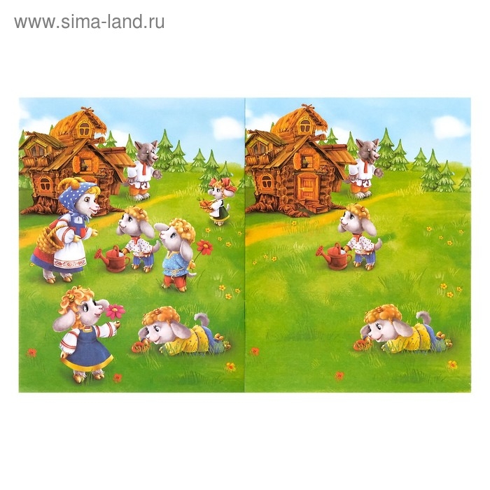 Наклейки обучающие &laquo;Сказки&raquo; 12 стр.