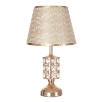 Настольная лампа с подсветкой 16680/1 E27 40Вт золото RISALUX