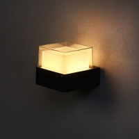 Светильник фасадный &laquo;Гранд&raquo;, FSD-032, 5 Вт, 3000К, IP65, 220 В, пластик, черный