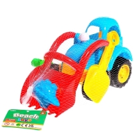 Песочный набор &laquo;Трактор&raquo;, 5 предметов, цвета МИКС