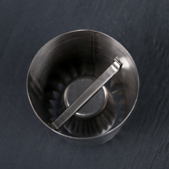 Насадка кондитерская &laquo;Безе&raquo;, d=4,2 см, выход 2,7 см, нержавеющая сталь