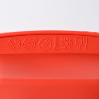 Форма для выпечки Доляна &laquo;Хлеб&raquo;, силикон, 16,7&times;8,5&times;4,8 см, внутр.размер 14,7&times;6,5 см, цвет МИКС