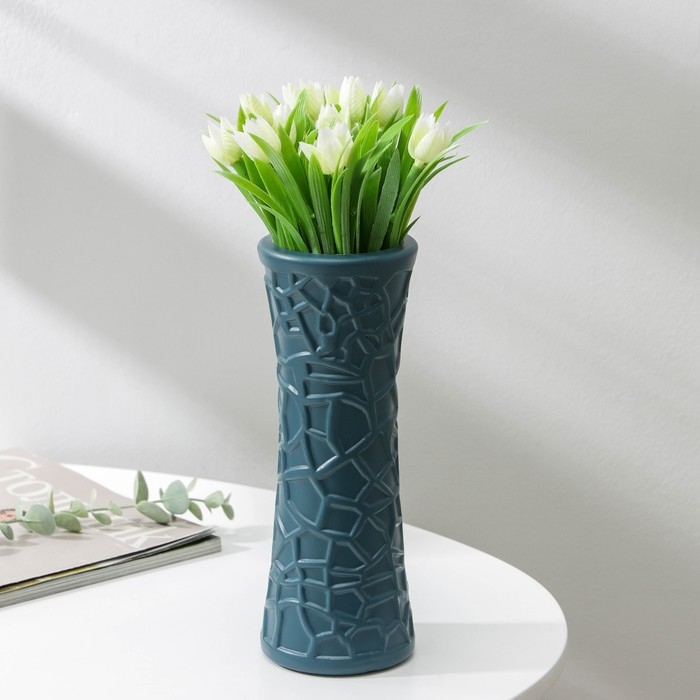 Ваза для цветов, 8,2&times;22 см, 650 мл, цвет МИКС