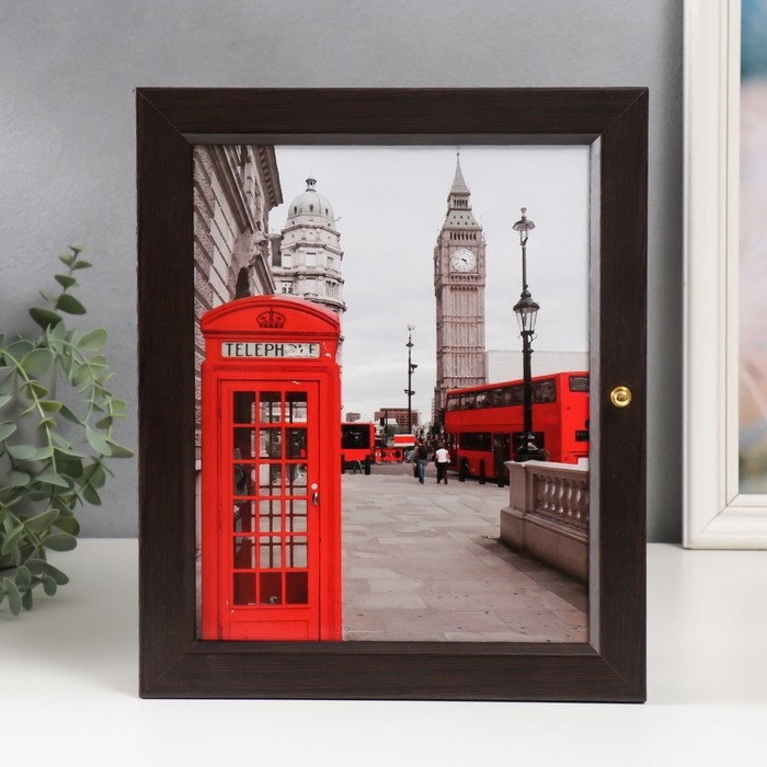 Ключница "Лондон" венге 24х29 см