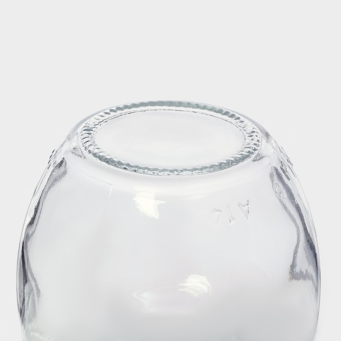 Банка стеклянная для сыпучих продуктов Cupcake, 210 мл, с крышечкой МИКС