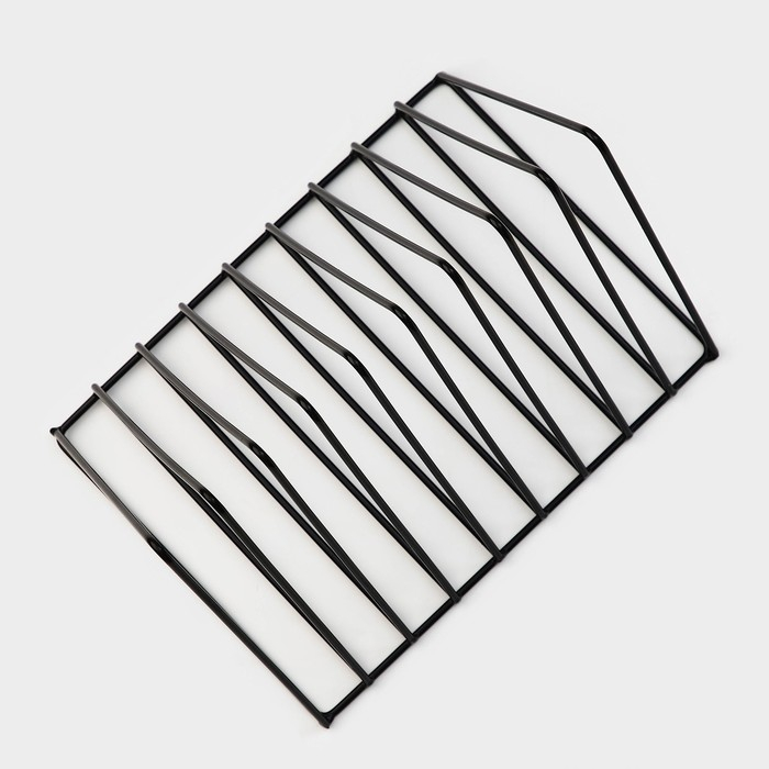 Подставка под разделочные доски Доляна «Лофт», 26×18×21, цвет чёрный Подставка под разделочные доски Доляна «Лофт», 26×18×21, цвет чёрный