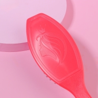 Расчёска массажная, 20 &times; 5 см, цвет МИКС