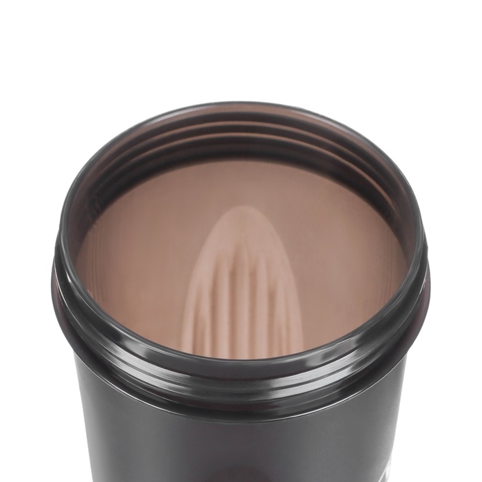 Шейкер, серия: CrossFit Max, "Мастер К. Живу спортом", 600 мл, 9 х 21.5 см, черный