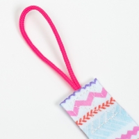 Держатель для соски - пустышки &laquo;Орнамент&raquo;, на ленте