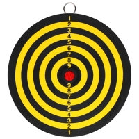 Дартс, мишень диаметром 15 см, 2 дротика