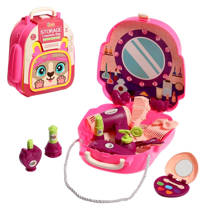 Игровой набор парикмахера &laquo;Юный стилист&raquo;, в чемодане