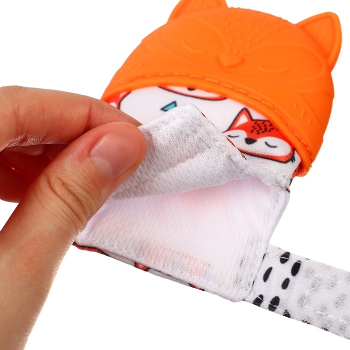 Прорезыватель-рукавичка &laquo;Лисичка&raquo;, Крошка Я