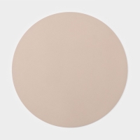 Салфетка сервировочная на стол &laquo;Тэм&raquo;, d=38 см, цвет персиковый