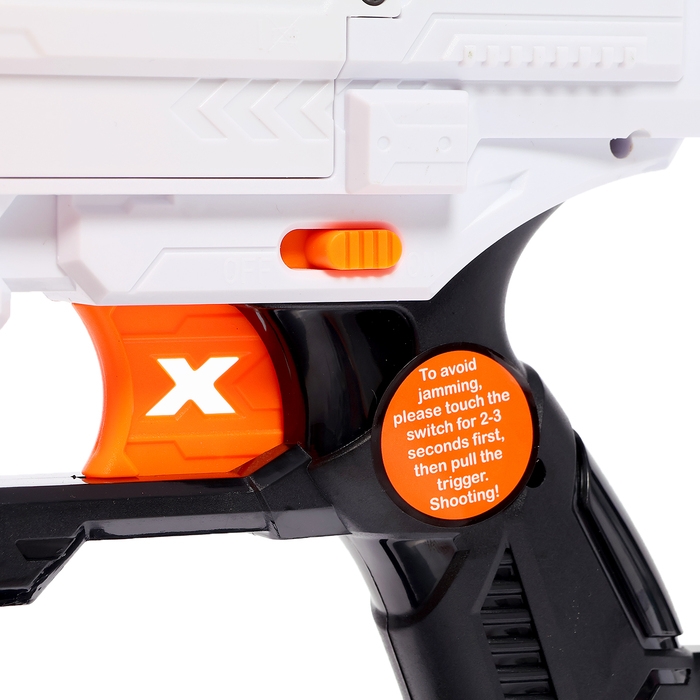 Бластер &laquo;Fast&raquo;,стреляет мягкими пулями, работает от батареек